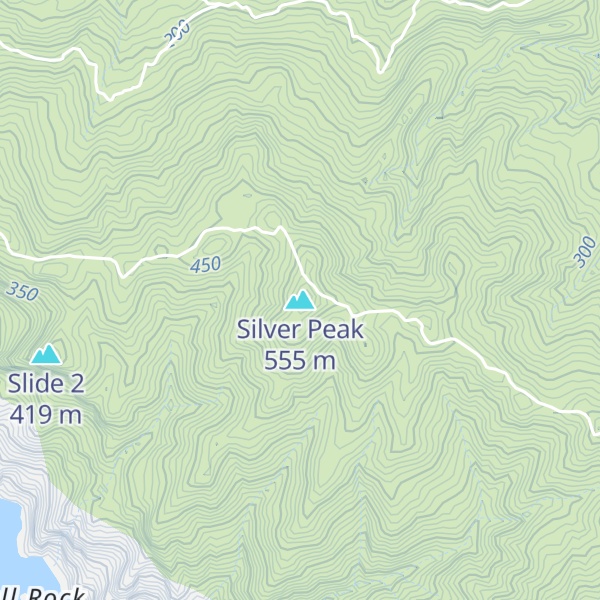 Map of Silver Peak