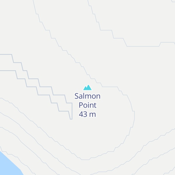 Map of Salmon Point