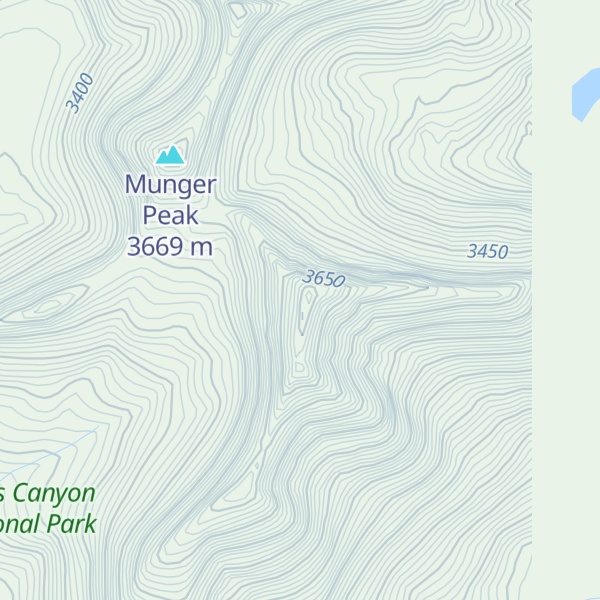 Map of Goat Mountain