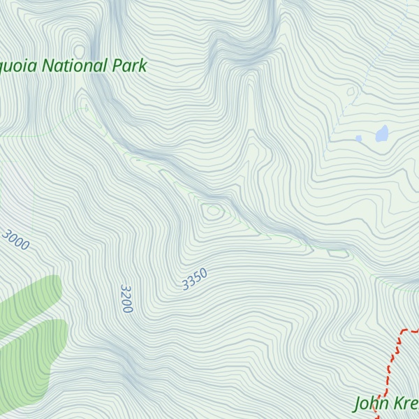 Map of Empire Mountain