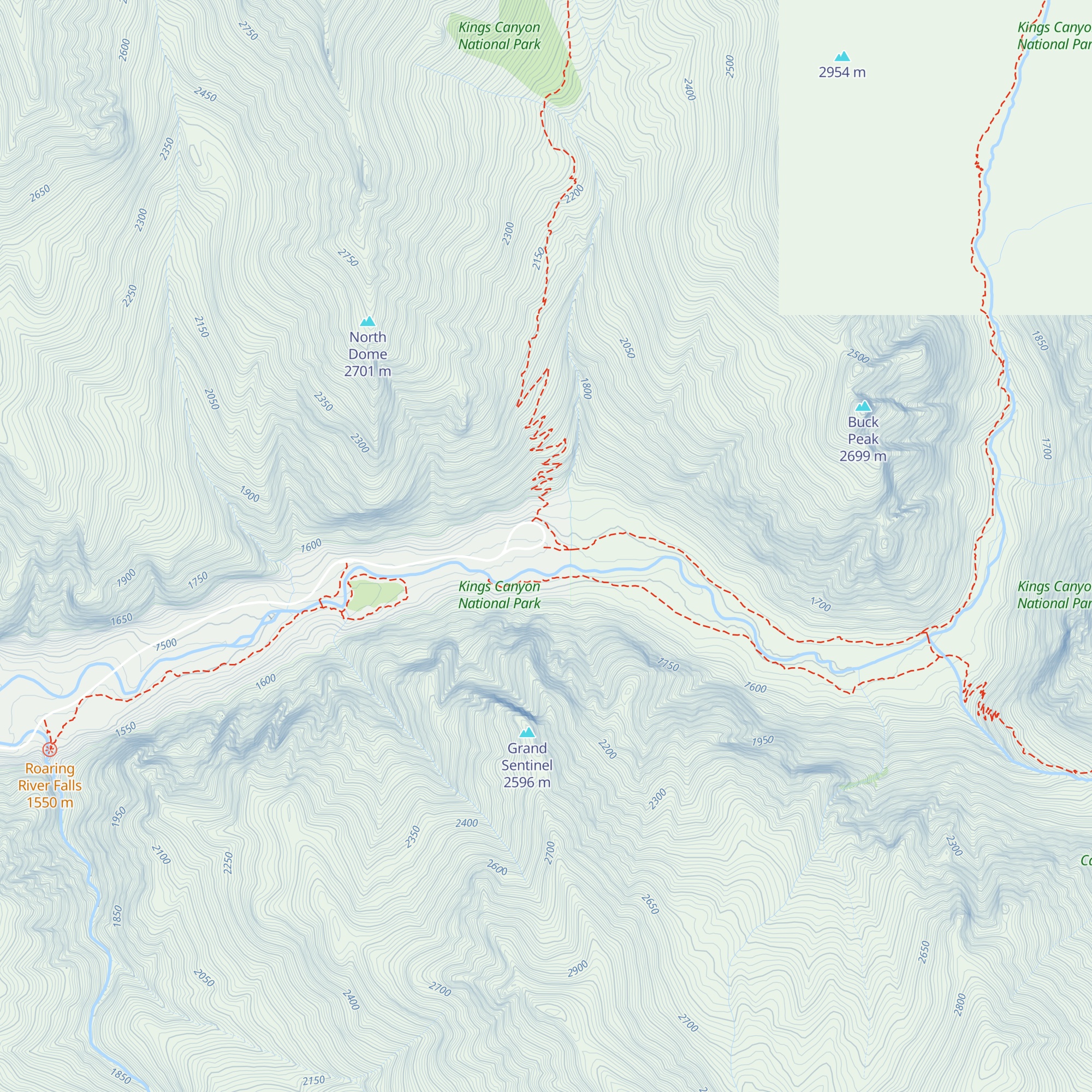 Roads End Permit Station map