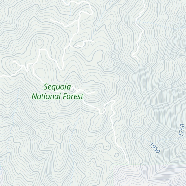 Map of Breckenridge Mountain
