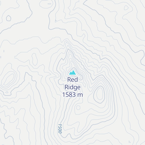 Map of Red Ridge