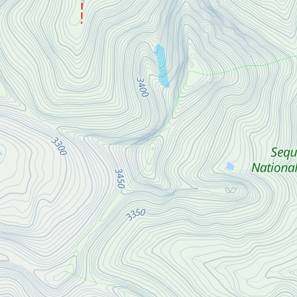 Map of Falcon Peak
