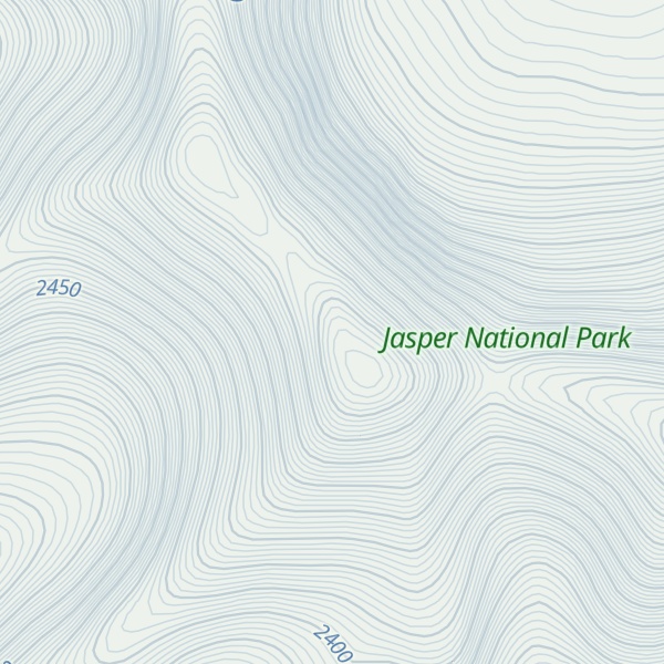 Map of Mount Mahood