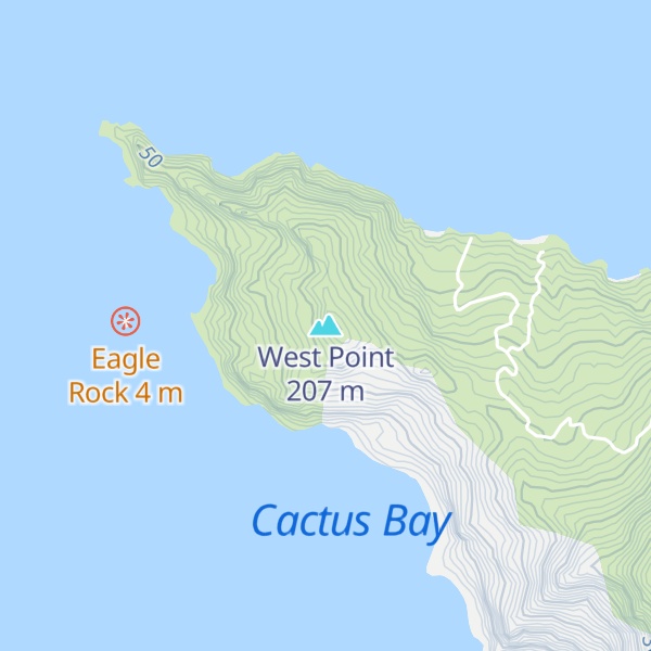 Map of West Point