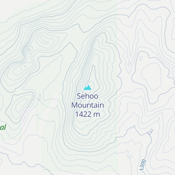 Map of Sehoo Mountain