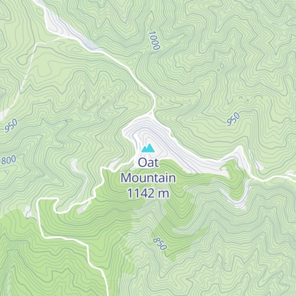 Map of Oat Mountain