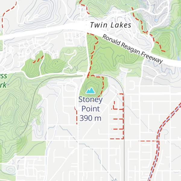 Map of Stoney Point