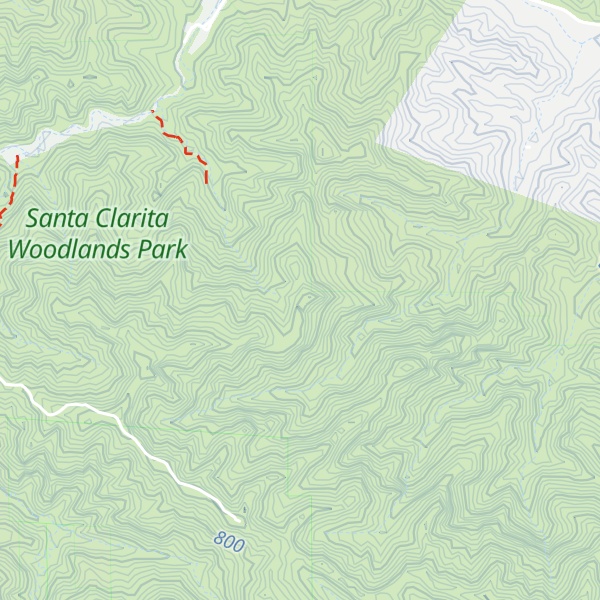 Map of Sand Rock Peak