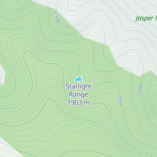 Map of Starlight Range