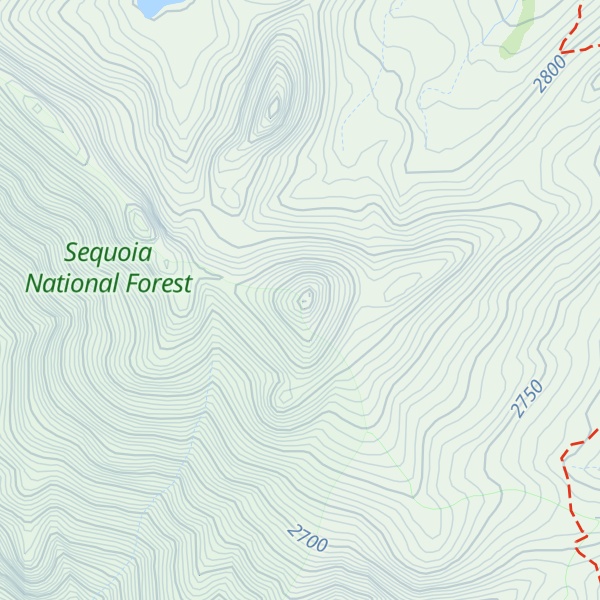 Map of Maggie Mountain
