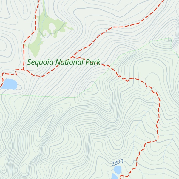 Map of Sheep Mountain