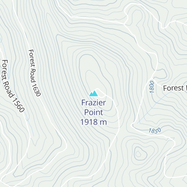 Map of Frazier Point