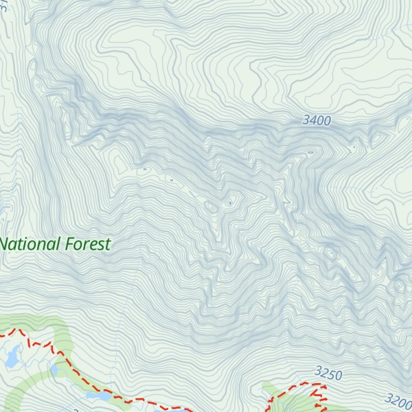 Map of Mount Emerson