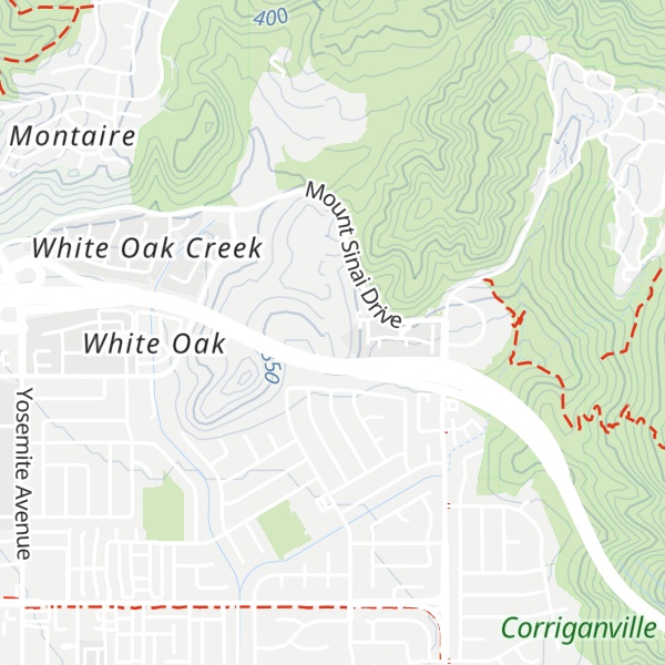 Map of Happy Face Hill
