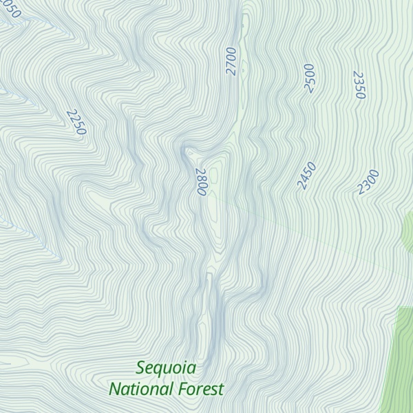 Map of Moses Mountain