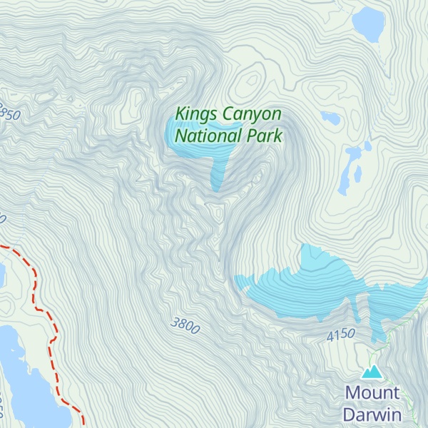 Map of Mount Mendel