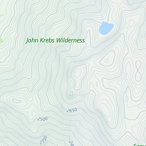 Map of Cahoon Rock