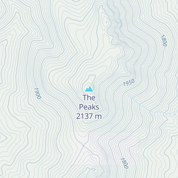 Map of The Peaks