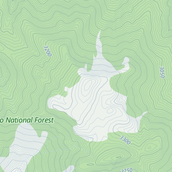 Map of Glass Mountain