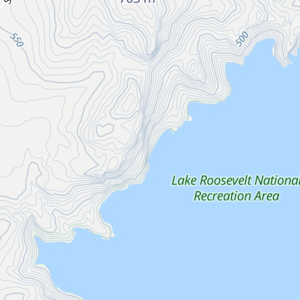 Map of China Bluff