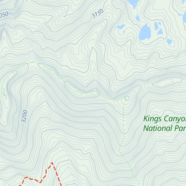 Map of Hogback Peak