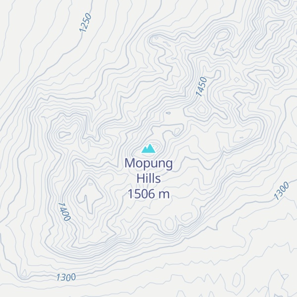 Map of Mopung Hills