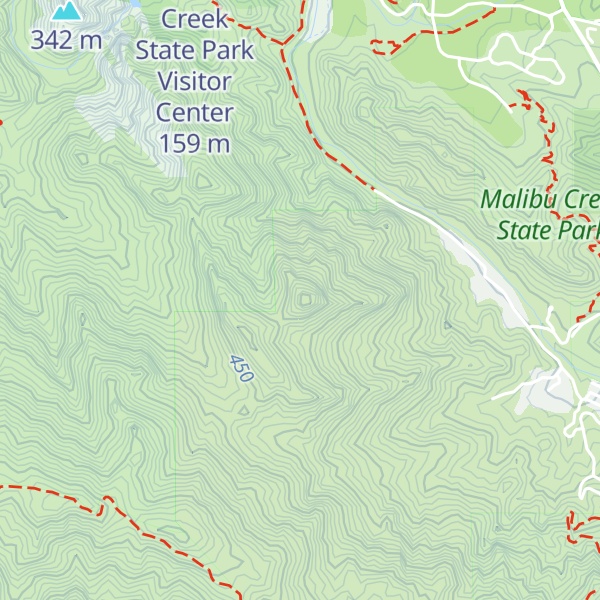Map of Brents Mountain