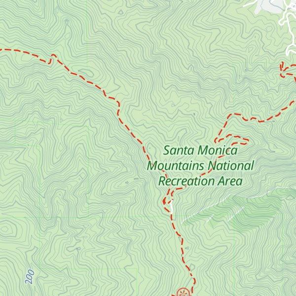 Map of McAuley Peak