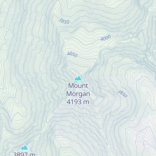 Map of Mount Morgan