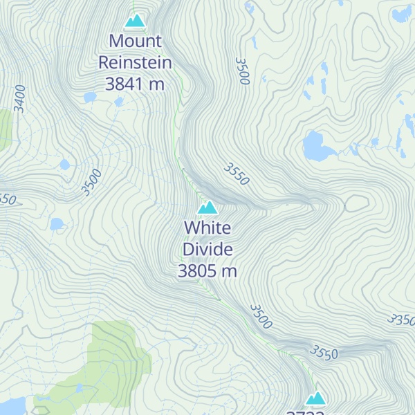 Map of White Divide