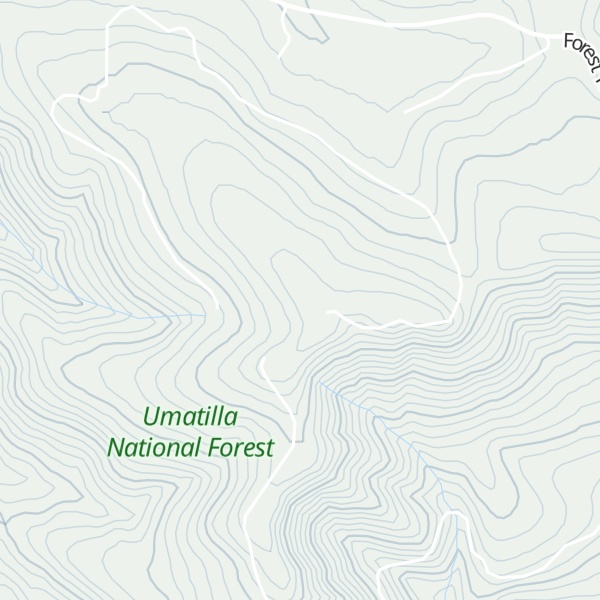 Map of Pearson Ridge