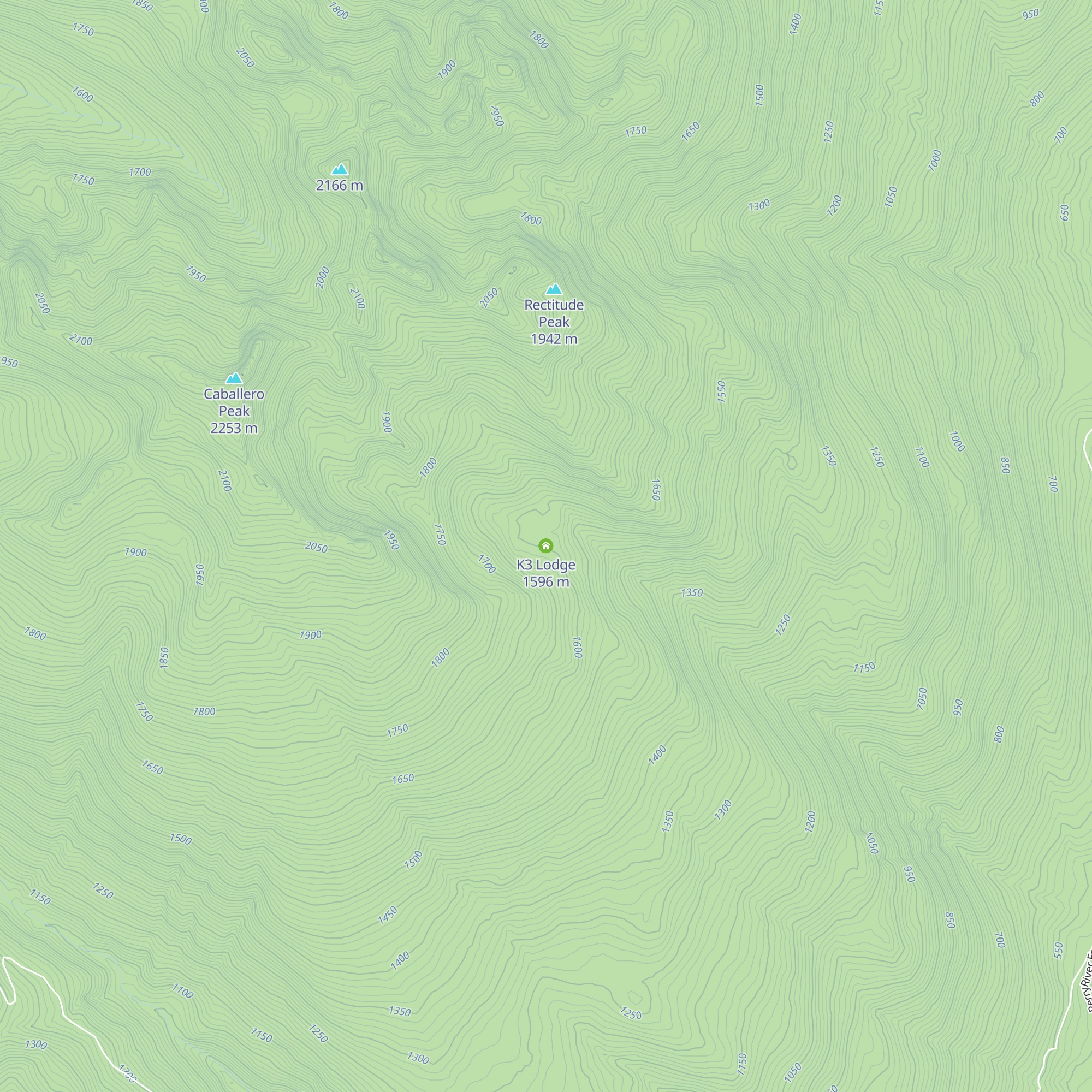 K3 Lodge map