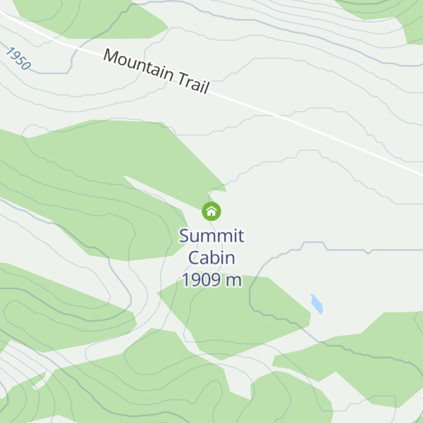 Map of Summit Cabin