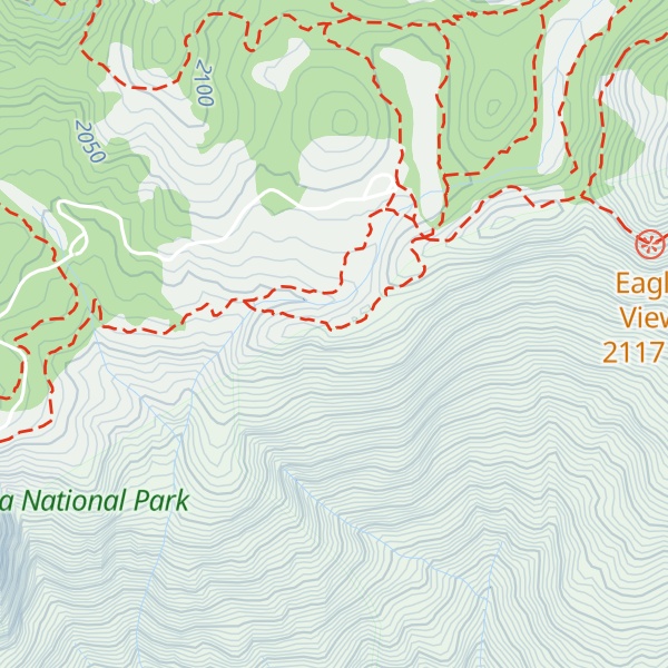 Map of Bobcat Point