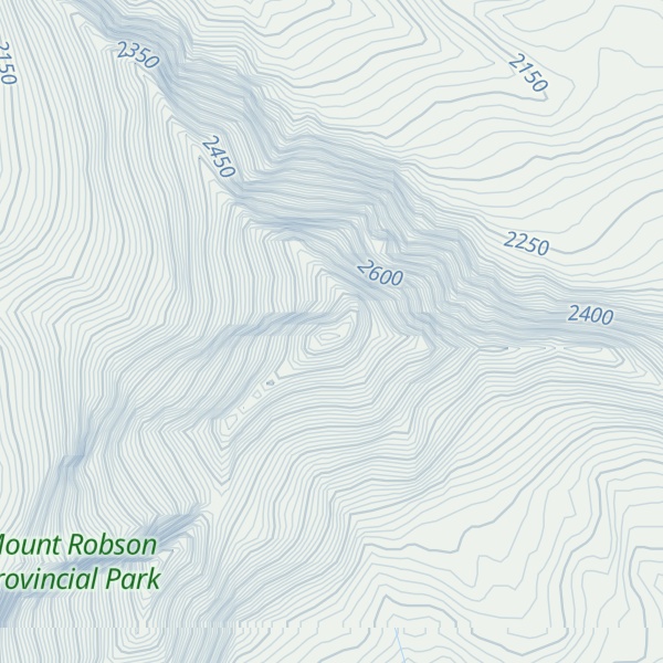 Map of Mount McNaughton