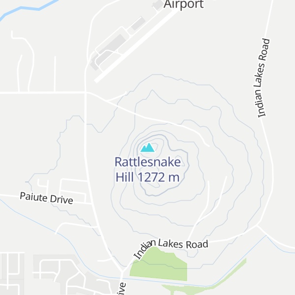 Map of Rattlesnake Hill