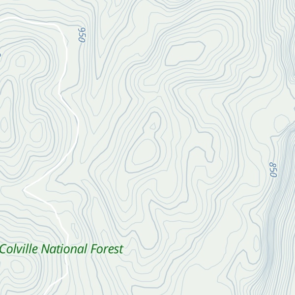 Map of Barrett Butte