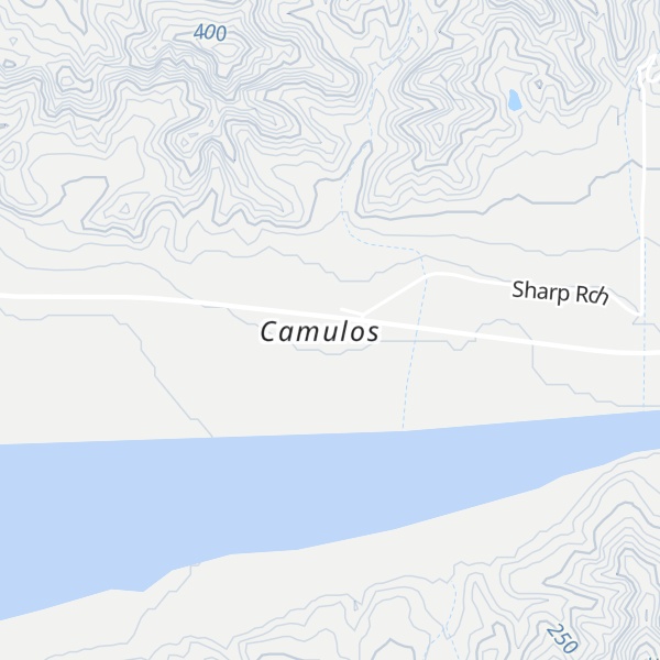 Map of Rancho Camulos Visitor Center