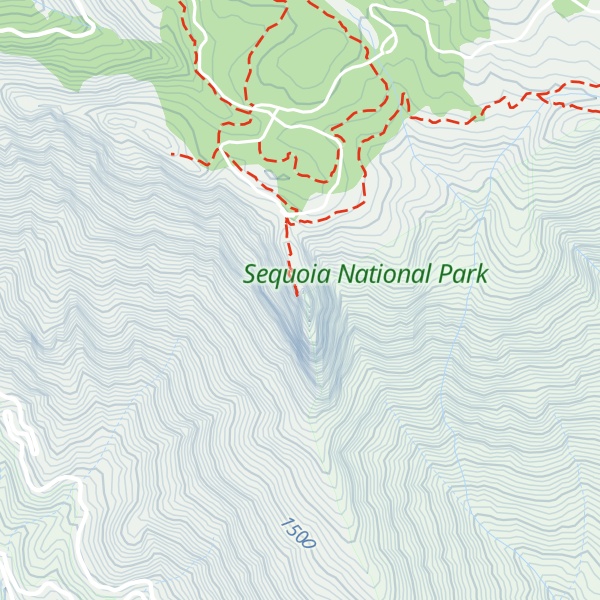 Map of Moro Rock