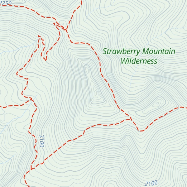 Map of Indian Creek Butte
