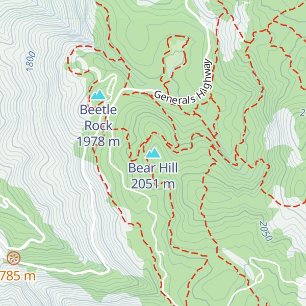Map of Bear Hill