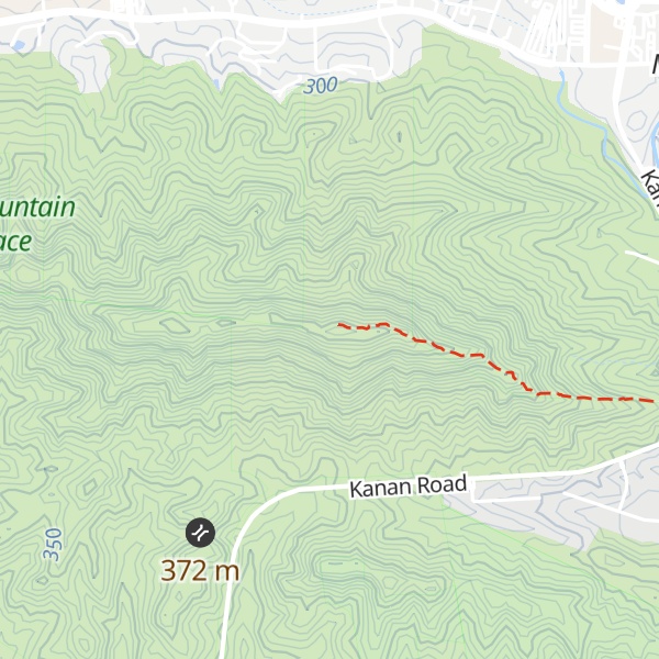 Map of Ladyface Mountain
