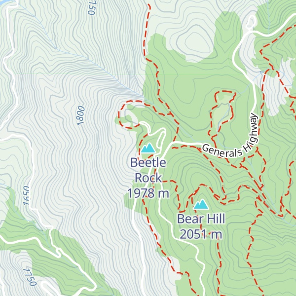 Map of Beetle Rock