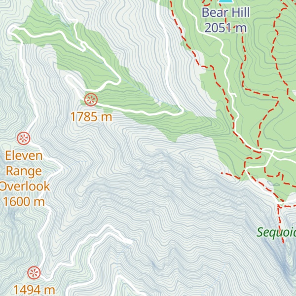 Map of Deer Ridge