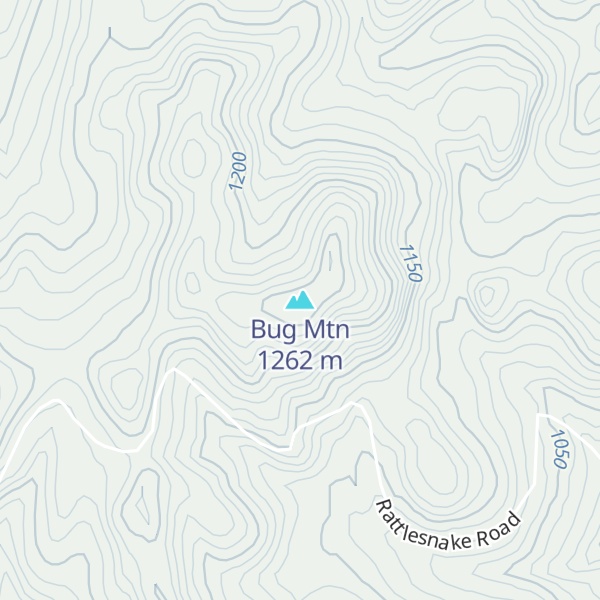Map of Bug Mtn