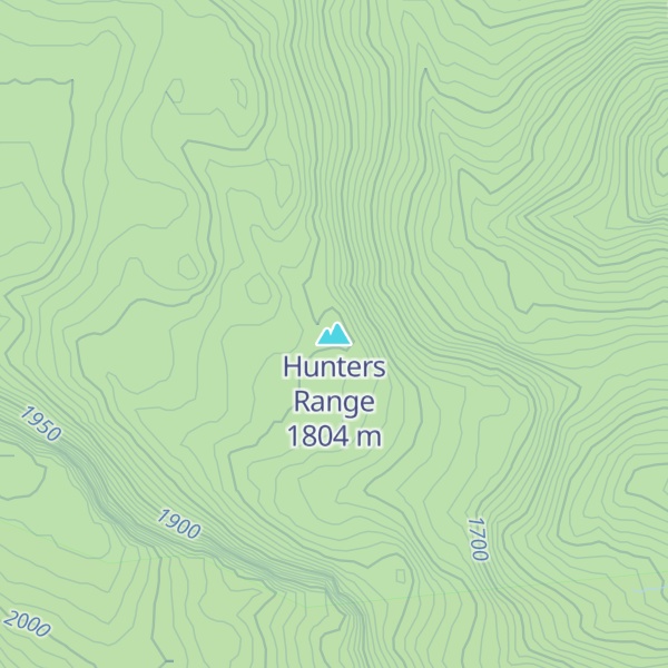 Map of Hunters Range