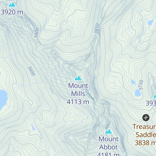 Map of Mount Mills