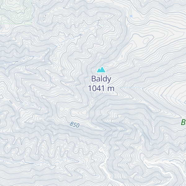 Map of Modelo Peak